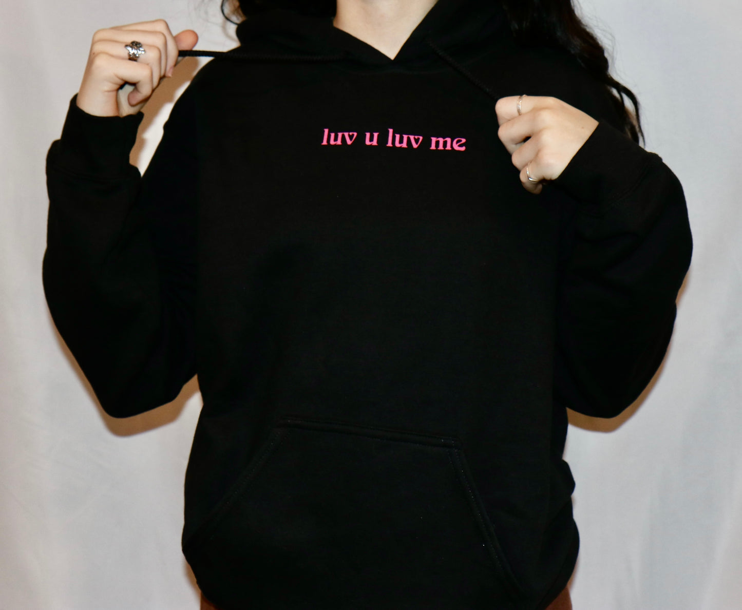 PINK Logo Hoodie ADULT